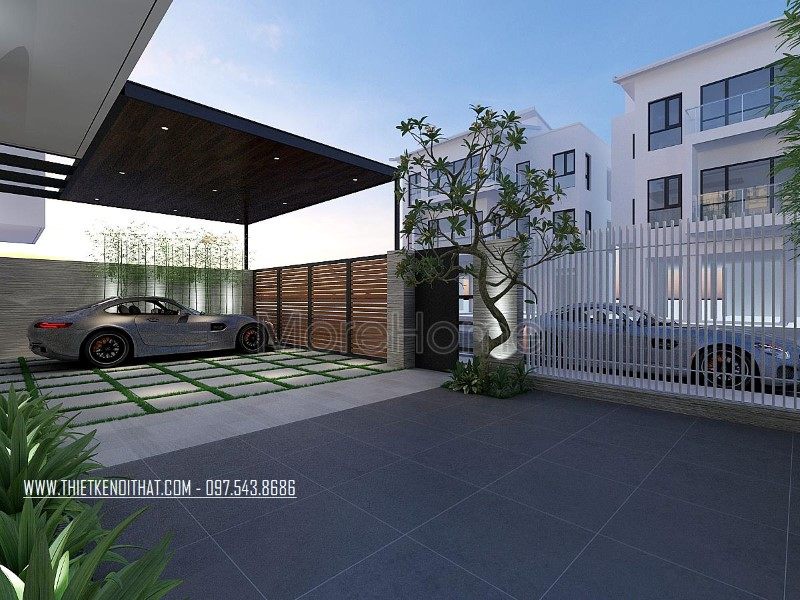 Thiết kế nội thất biệt thự Xuân Phương Nam Từ Liêm Hà Nội